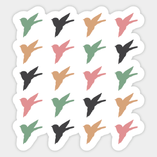 Flying Bird Art I Sticker